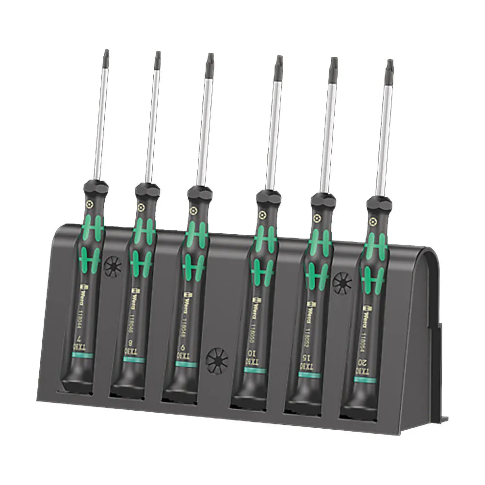 WERA Torx Screwdriver Precision Se - 6 Piece WER118154