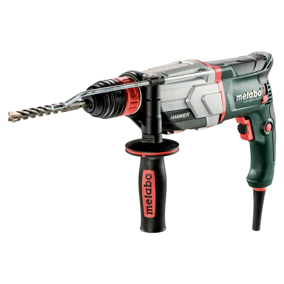 Metabo UHE 2660-2 Quick 800W SDS+ Electric Hammer Drill 4 Function Multi Hammer 600697530