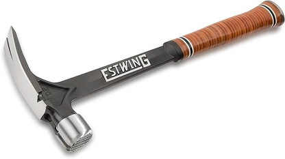 Estwing 19 Oz Leather Gripped Ultra Framing Hammer With Milled Face ESTE19SM