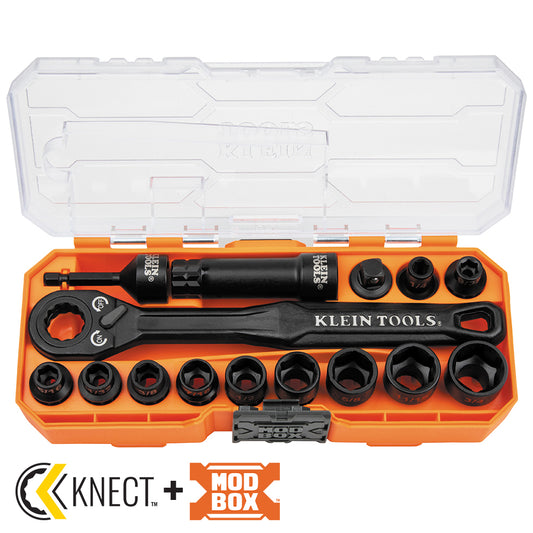 KLEIN 8.5IN IMPT PT SOCKET WRENCH KIT A-65400