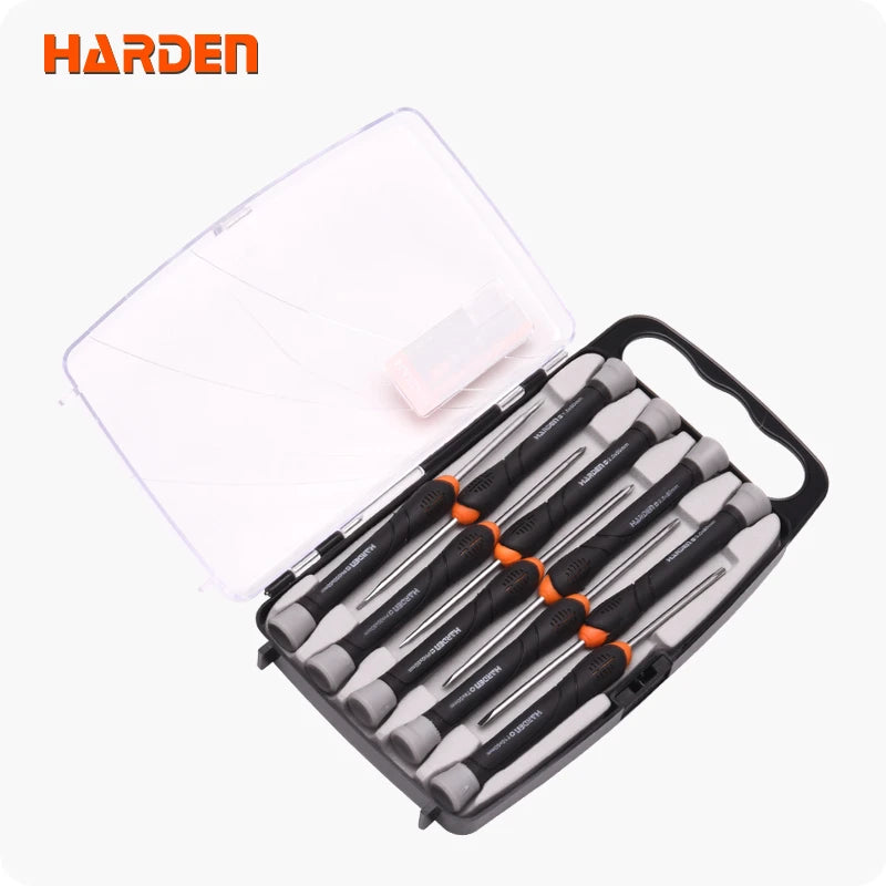 HARDEN PRO CR-V PRECISION SCREWDRIVER SET (9 PCS)