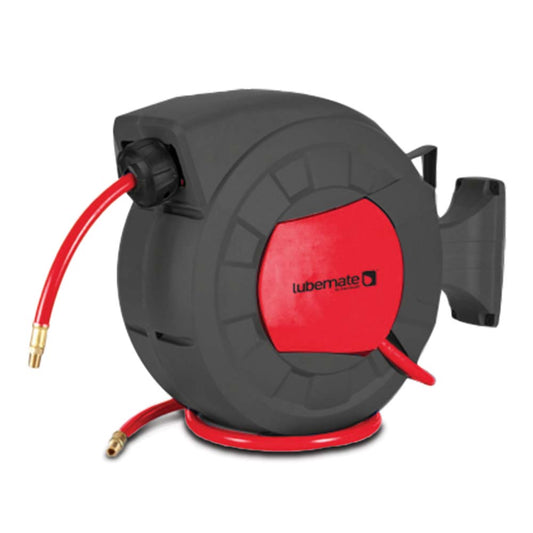 Lubemate L-AWP1015 10mm x 15m Air/Water Hose Reel