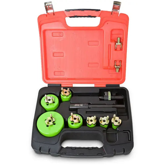 CRESCENT 20-70MM BI-METAL QUICK-CHANGE HOLESAW SET FOR ELECTRICIANS - 19 PIECE