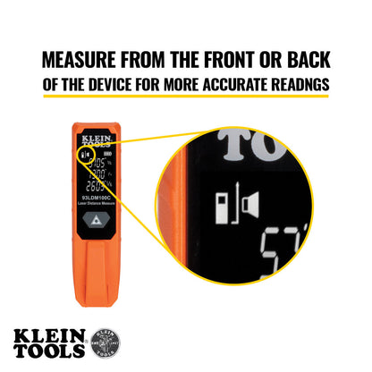 KLEIN Tools A-93LDM100C Compact Laser Distance Measure