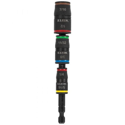 Klein Tools A-32900 7-in-1 Impact Flip Socket Nut Driver / Setter with Handle