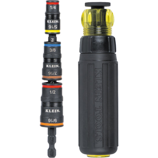 KLEIN 7IN1 IMPACT RTD FLIP SCKT W/RTCHTNG HNDL A-32910RCHT