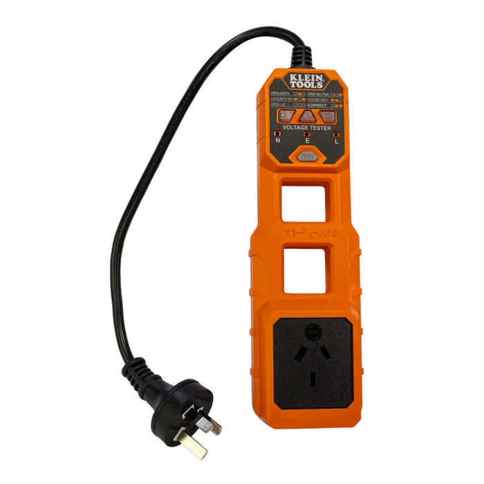 Klein Tools 240V Multi-Function Line Splitter with RCD Test Button A-6 ...
