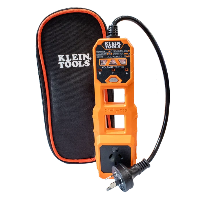 Klein Tools 240V Multi-Function Line Splitter with RCD Test Button A-6 ...