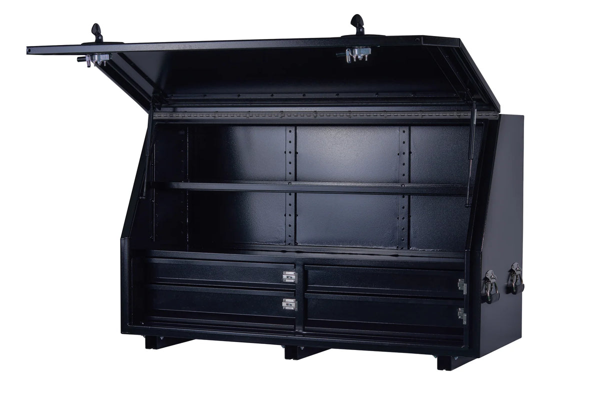 KABoxes  1360 Aluminium Series - 4 DRAWERS (2 Side By Side) & 2 SHELVES