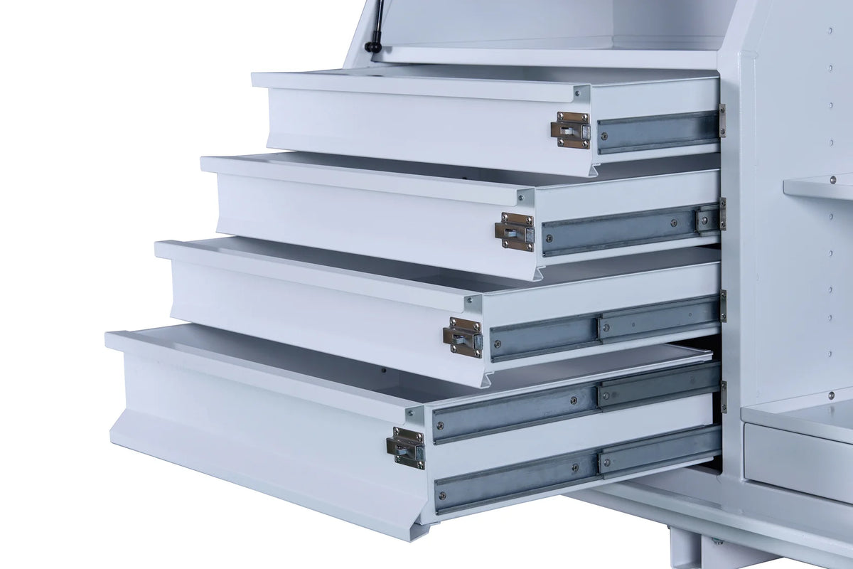 KABoxes  1360 Aluminium Series - 4 DRAWERS & 5 SHELVES