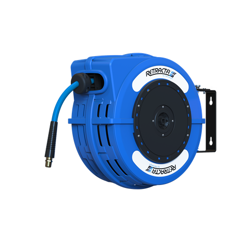 RETRACTA C1 HOSE REEL (BLUE) - AIR/WATER 3/8" X 15M HOSE - C1AW315B-01CB