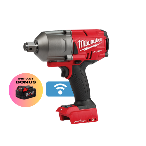 MILWAUKEE 18V FUEL™ BRUSHLESS 3/4" IMPACT WRENCH SKIN M18ONEFHIWF34-0 + BONUS 18V 5.0Ah BATTERY