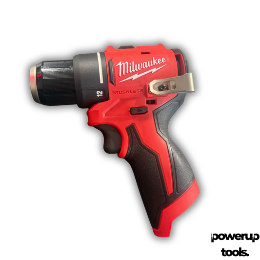 Milwaukee M12BLDDRC0 12V Li-ion Cordless Brushless Sub-Compact 10mm Drill/Driver - Skin Only