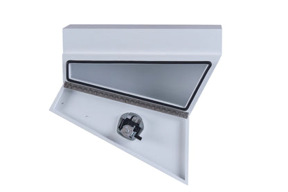 KABoxes Tapered Rear Left Underbody Toolbox – White / Charcoal Grey