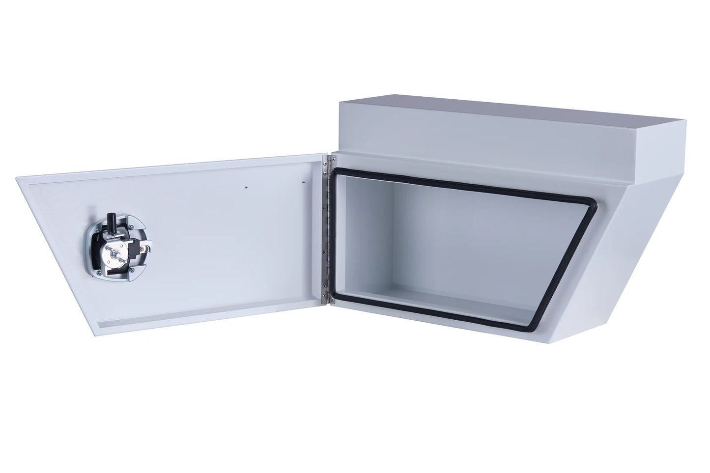 KABoxes Standard Rear Left Underbody Toolbox – White / Charcoal Grey / Black