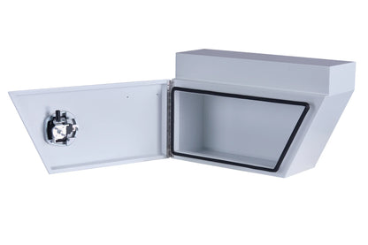 KABoxes Standard Rear Left Underbody Toolbox – White / Charcoal Grey / Black