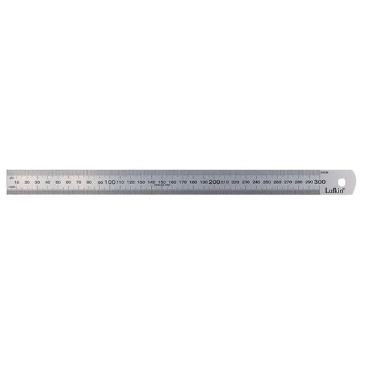 CRESCENT LUFKIN 300 X 23MM STAINLESS STEEL RULER LSR300