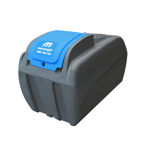 Macnaught MDT1000L-60LPM 12V 1000L Poly Diesel Tank with 12V Pump Kit