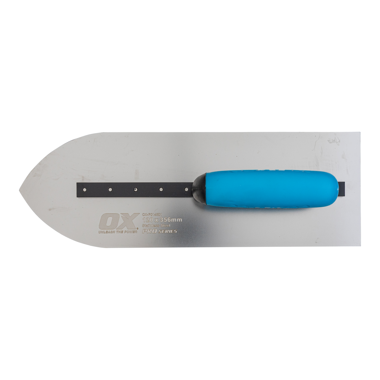 OX Pro 120 x 356mm S/S Pointed Finishing Trowel OX-P014601