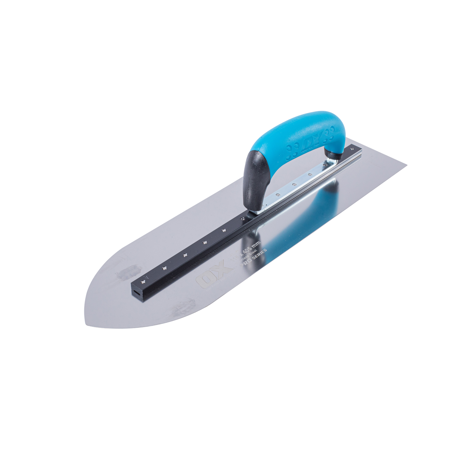 OX Pro 115 x 405mm S/S Pointed Finishing Trowel OX-P014691