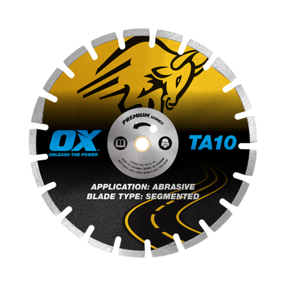 OX Premium Turbo Segmented Blade Abrasive - Asphalt