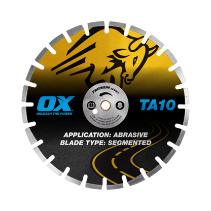 OX Premium Turbo Segmented Blade Abrasive - Asphalt
