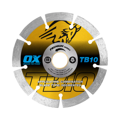 OX Trade Segmented Abrasive Diamond Blade OX-TB10