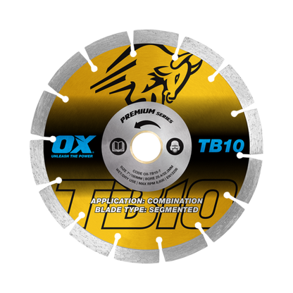 OX Trade Segmented Abrasive Diamond Blade OX-TB10