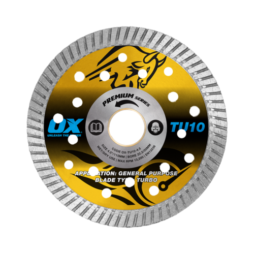 OX Premium Turbo Diamond Blade Universal/Hard OX-TU10