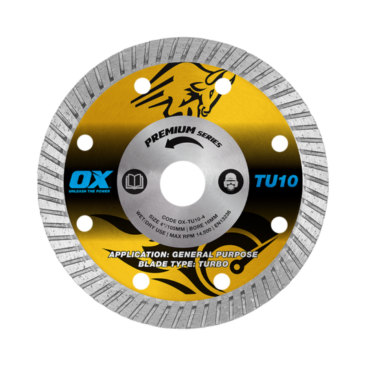 OX Premium Turbo Diamond Blade Universal/Hard OX-TU10