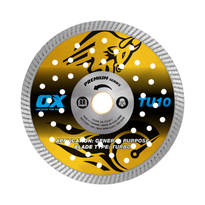 OX Premium Turbo Diamond Blade Universal/Hard OX-TU10