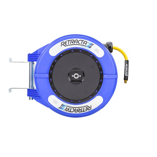 Macnaught RY320B-01 R3 10mm (3/8″) x 20m RETRACTA High Quality Air/Water Hose Reel Blue Case RetractaFlex Hose – Made in Australia