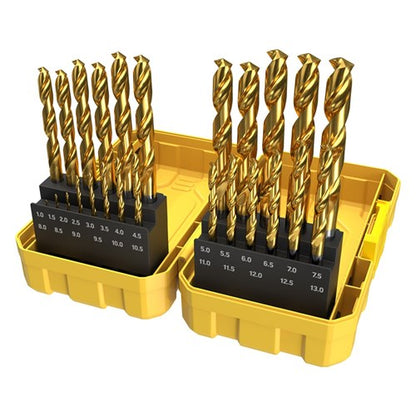 25 Piece | Alpha Gold Series Metric Tuffbox Pro Drill Set SM25TP
