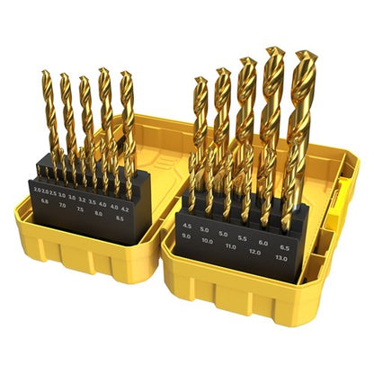 Alpha Gold Series Site Ready Metric Tuffbox Pro Drill Set SM26TP