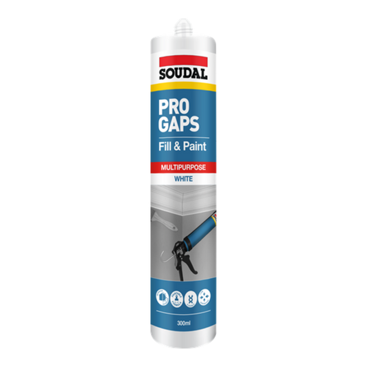 Soudal Pro Gaps Fill & Paint 300ml 174920