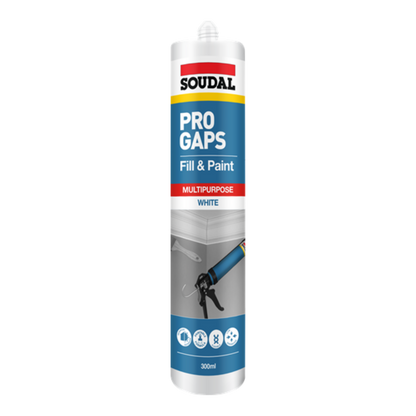 Soudal Pro Gaps Fill & Paint 300ml 174920-BOX12