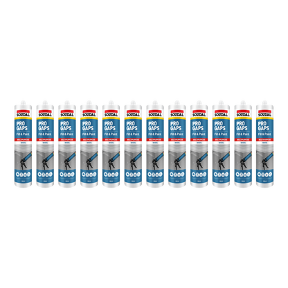 Soudal Pro Gaps Fill & Paint 300ml 174920-BOX12