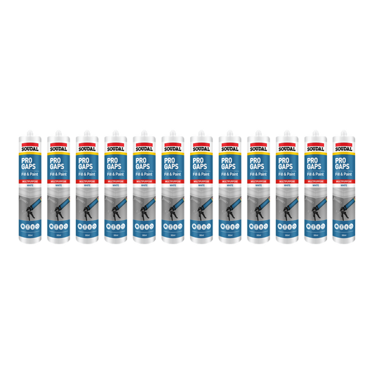 Soudal Pro Gaps Fill & Paint 300ml 174920-BOX12