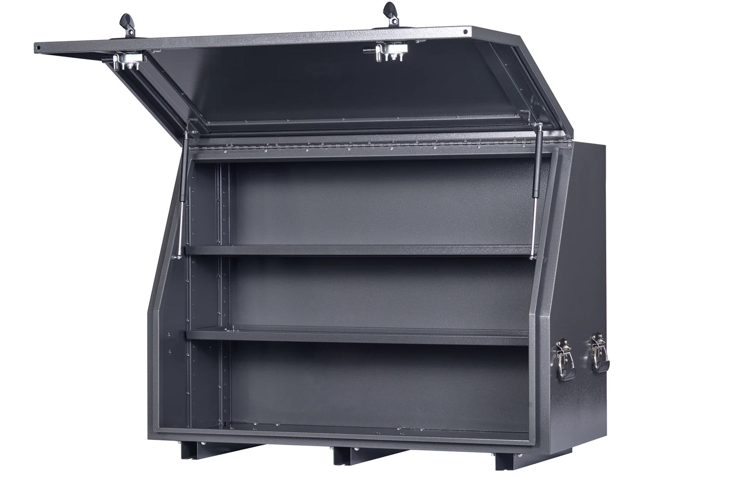 KABoxes 1150 Series – 2 Shelf Toolbox – White / Charcoal Grey