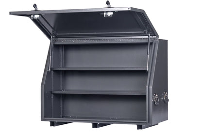 KABoxes 1150 Series – 2 Shelf Toolbox – White / Charcoal Grey