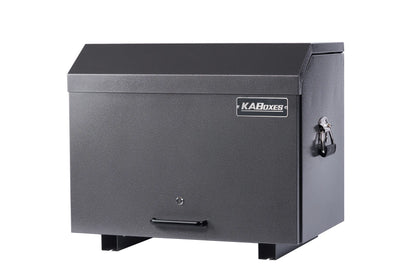 KABoxes 3 Drawer Road Box – White / Charcoal Grey