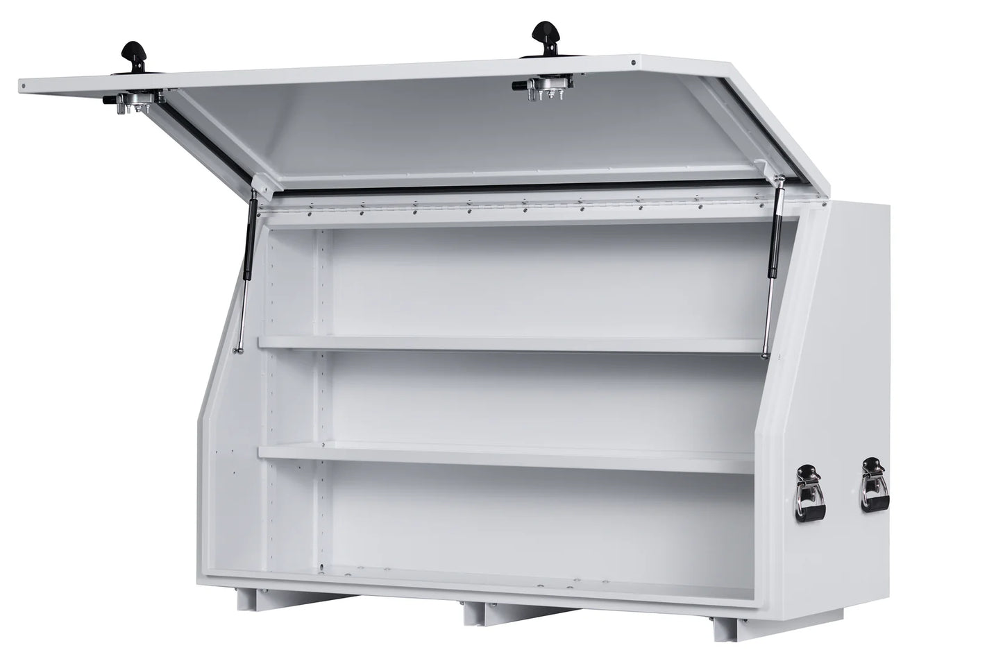 KABoxes 1400 Series – 2 Shelf Toolbox – White / Charcoal Grey – Power ...