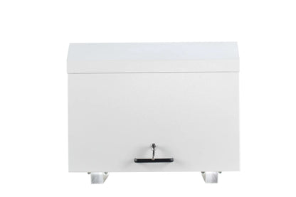 KABoxes 3 Drawer Road Box – White / Charcoal Grey