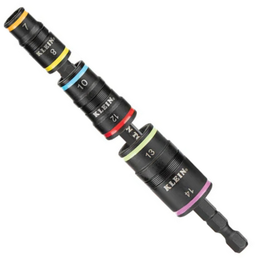 🎁 KLEIN Tools A-32933M 6-in-1 Impact Rated Flip Socket Set, Metric (15% off)