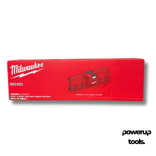 MILWAUKEE 12V & 18V Site Box Rapid Charger M12-18SBC4