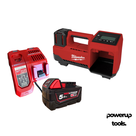 Milwaukee 18V Compact Inflator kit M18BI-501