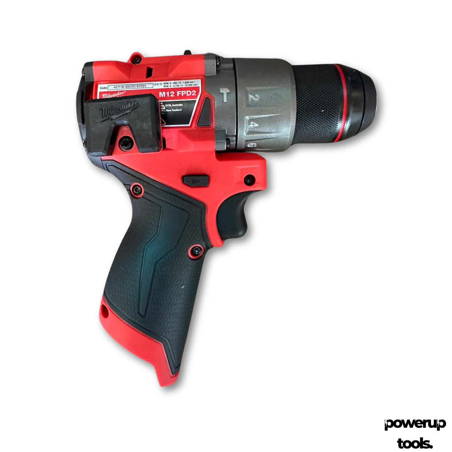 12V Brushless 13mm Hammer Drill/Driver – Skin Only M12FPD20