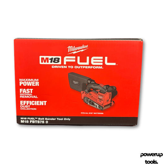 Milwaukee 18V Cordless Brushless Belt Sander – Skin Only M18FBTS75-0