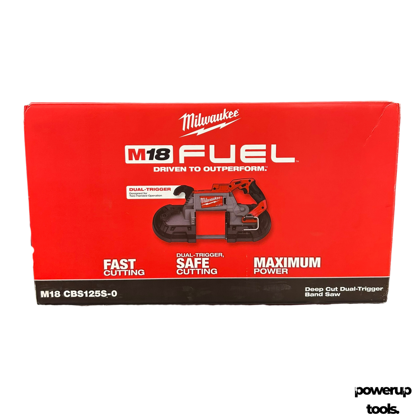 Milwaukee 18V Deep Cut Dual-Trigger Band Saw – Skin Only M18CBS125S-0