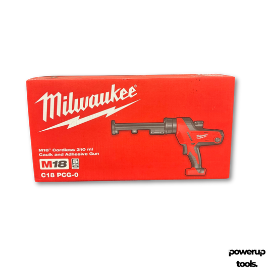 Milwaukee 18V Cordless 310ml Caulk and Adhesive Gun – Skin Only C18PCG-0
